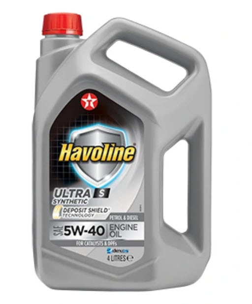 olej silnikowy 5W40 Havoline Ultra S 4L 5W40 505.01 ULTRA S 4L TEXACO